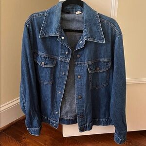 Oversized Denim Vintage Jacket